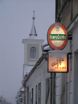 Evangeliska kyrkan i Daruvar 14 mars 2013.